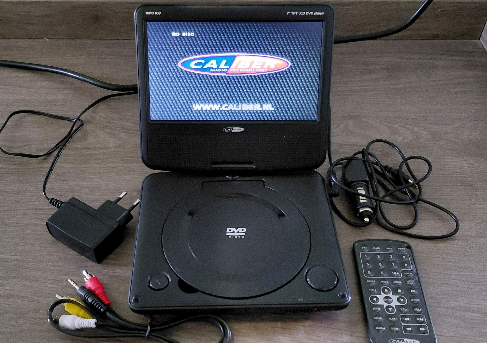 Caliber draagbare DVD speler, Ophalen of Verzenden, Zo goed als nieuw, Dvd-speler, Draagbaar