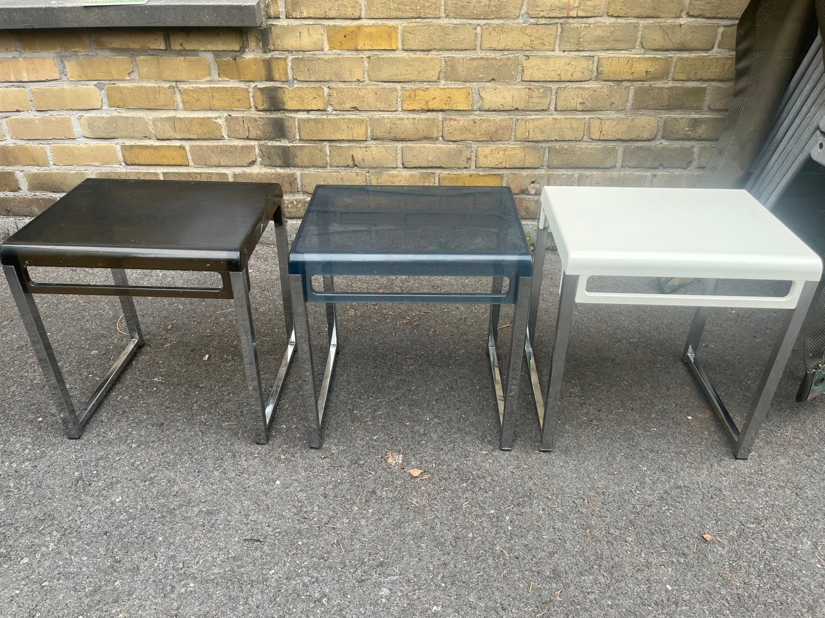 Marc Berthier bijzettafel voor Prisunic, Ophalen