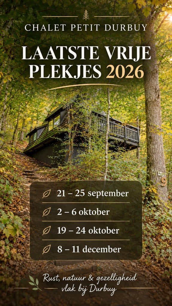 Te huur Chalet Petit Durbuy- Durbuy - 5 personen+1 baby-hond, Propriétaire, Parc de loisirs, Montagnes ou collines, Lit enfant