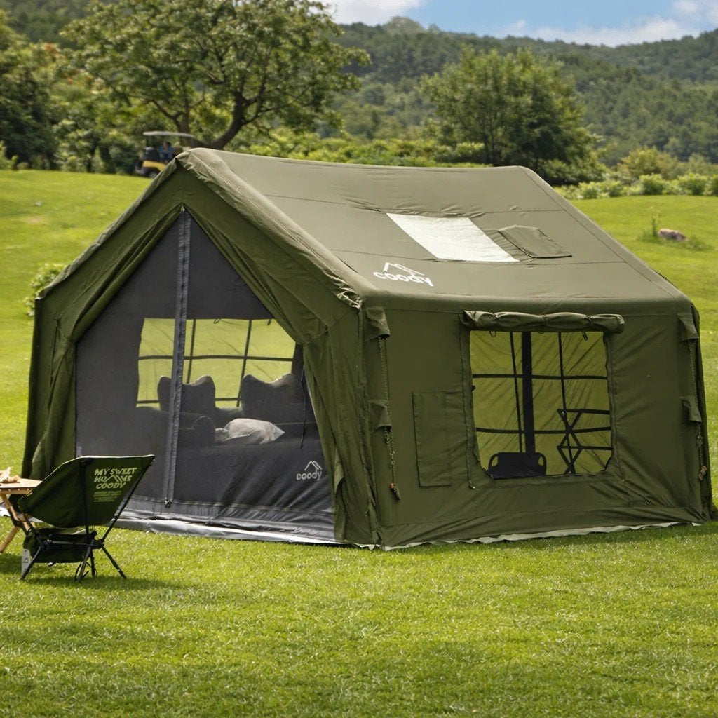 Tente camping Coody 10.0 + Air Tarp., Caravanes & Camping, Tentes, jusqu'à 4, Comme neuf, Enlèvement