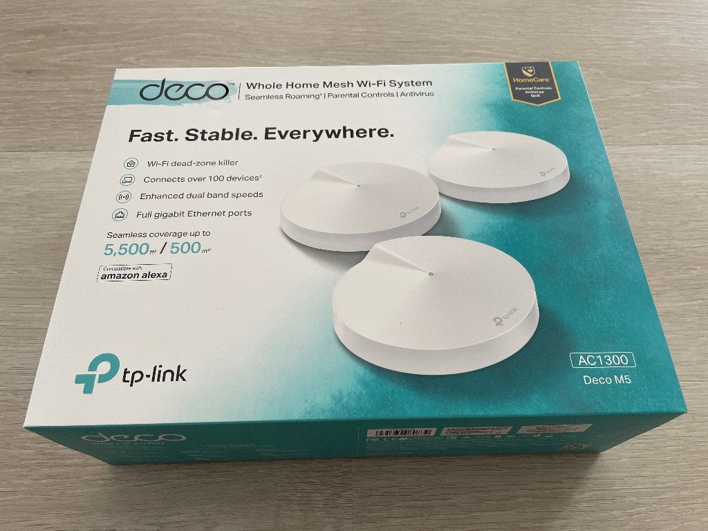 Wi-Fi mesh TP-Link Deco M5, Computers en Software, WiFi-versterkers, Ophalen of Verzenden, Gebruikt, TP-Link