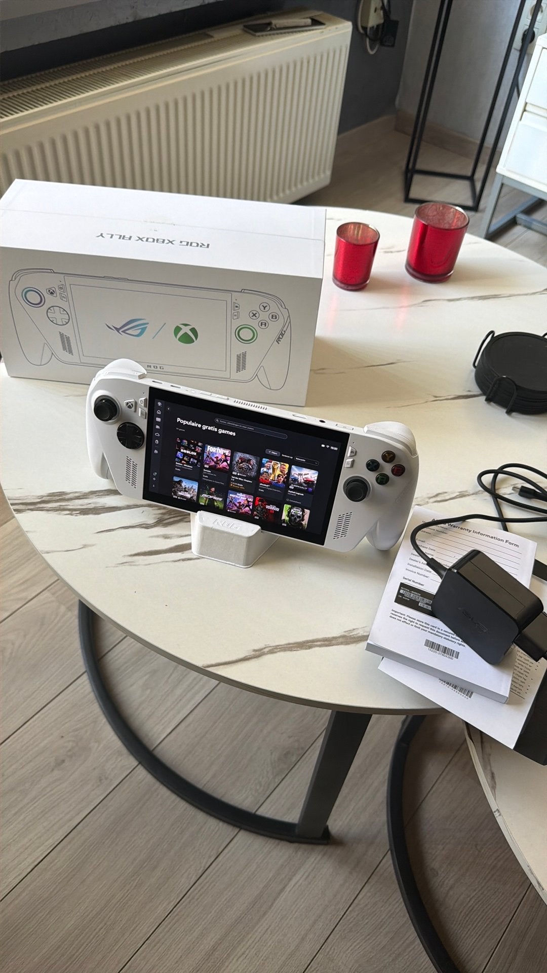 Xbox rog ally , (nieuwstaat met garantie ), Games en Spelcomputers, Spelcomputers | Overige, Ophalen of Verzenden, Zo goed als nieuw