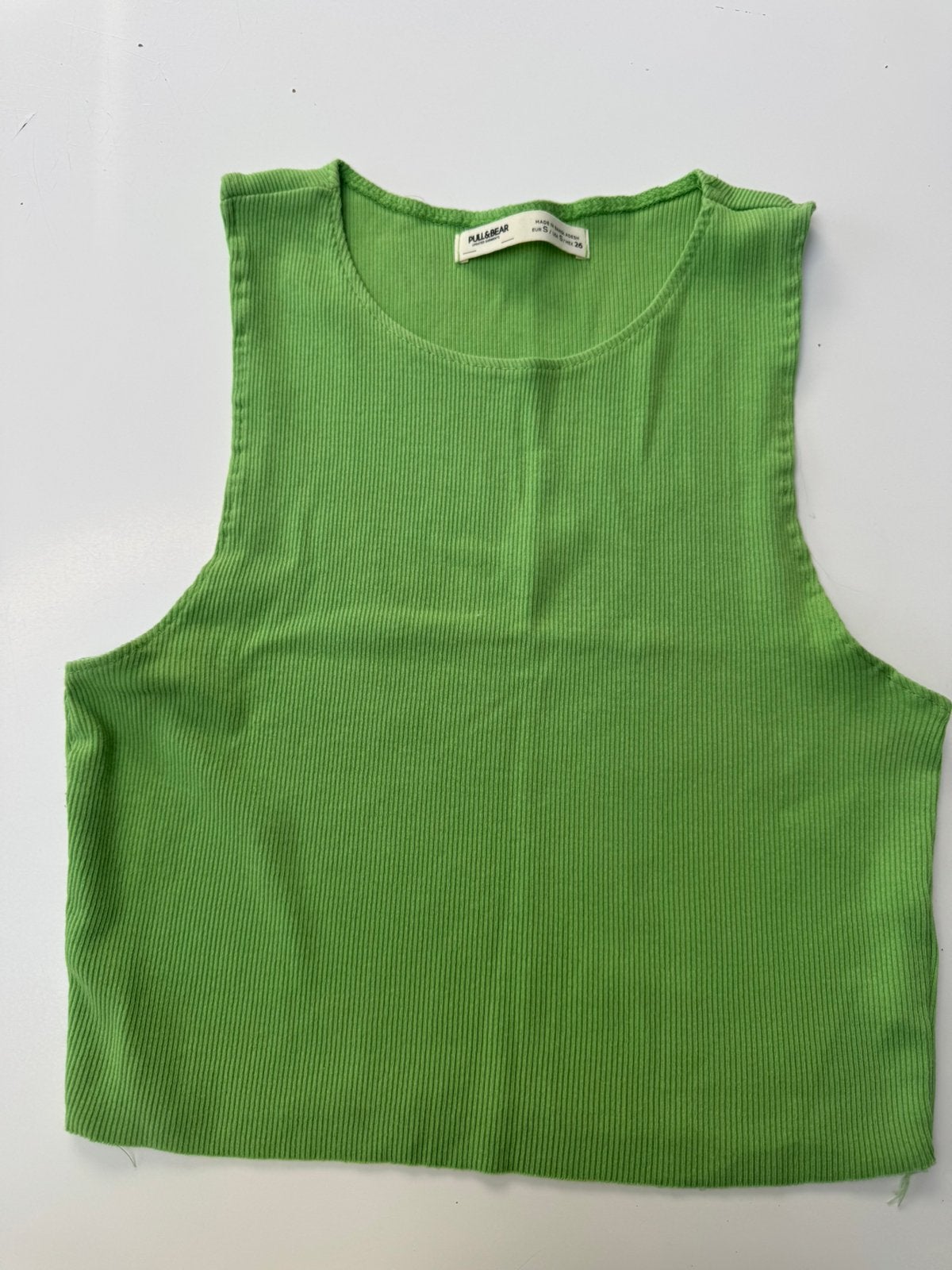 Crop-top groen maat S, Vêtements | Femmes, Tops, Manches courtes, Enlèvement ou Envoi, Taille 36 (S), Comme neuf