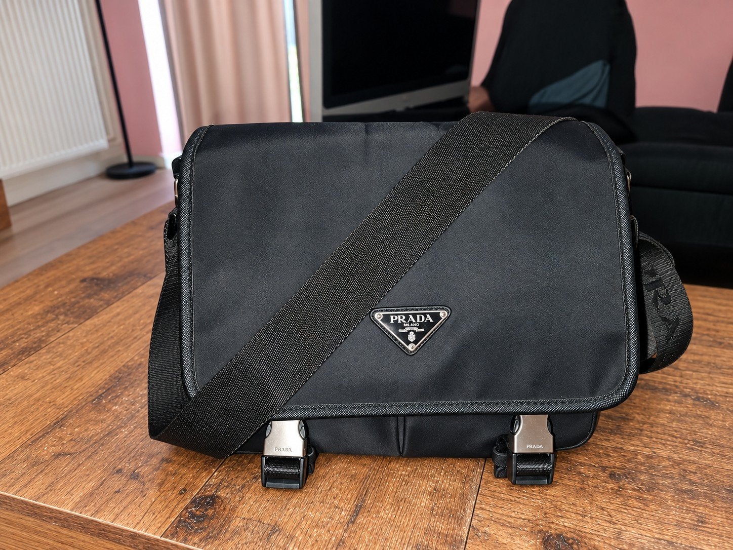Prada handtas, Ophalen of Verzenden, Nieuw, Zwart, Handtas