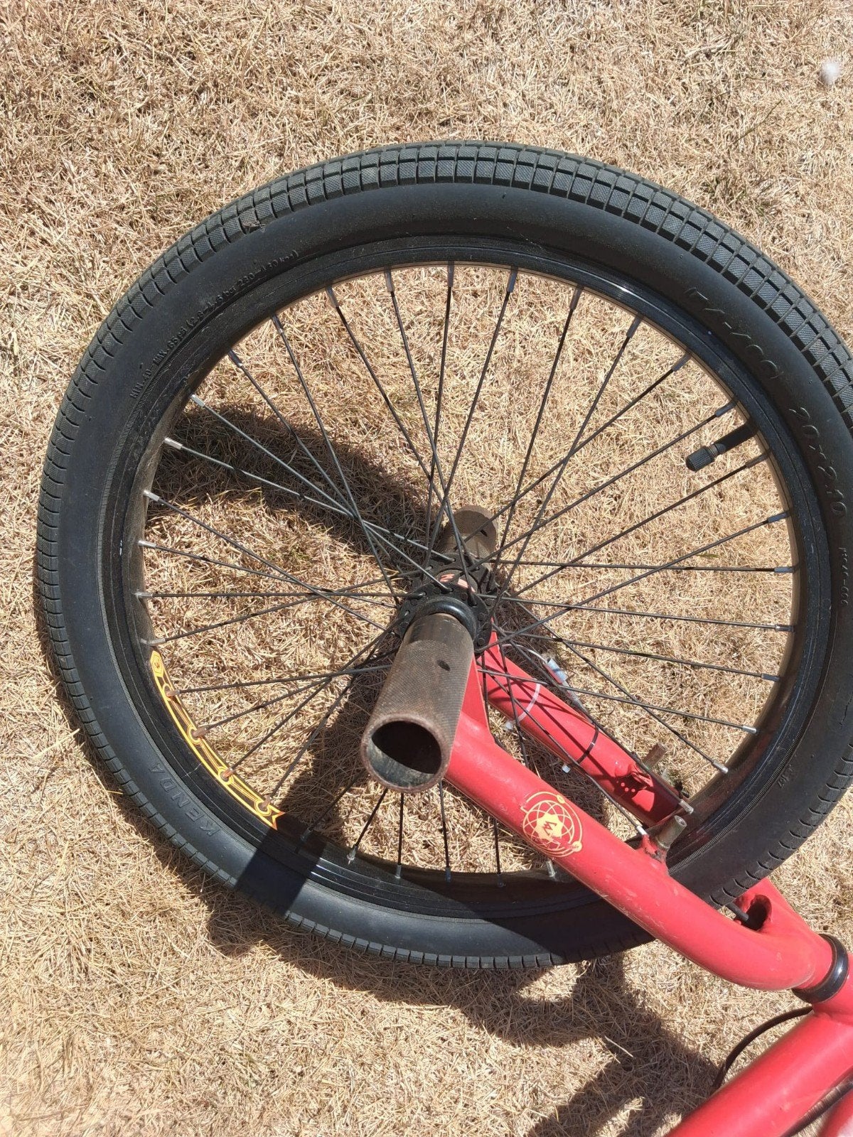 stunt fiets, Ophalen