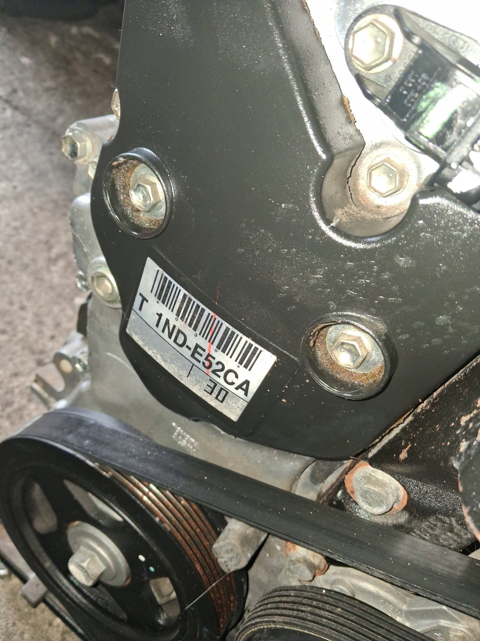 Moteur 1NDTV Complet AURIS TOYOTA, Envoi, Utilisé, Daihatsu