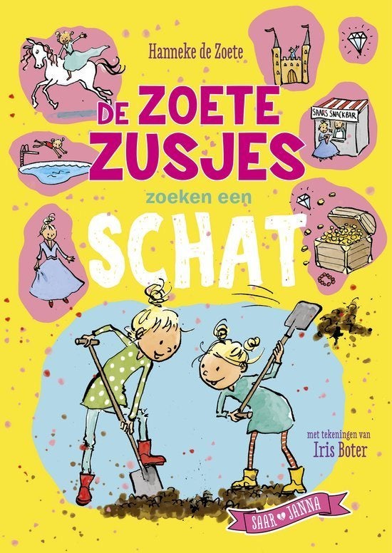 De zoete zusjes zoeken een schat / Hanneke de zoete, Boeken, Ophalen of Verzenden, Zo goed als nieuw
