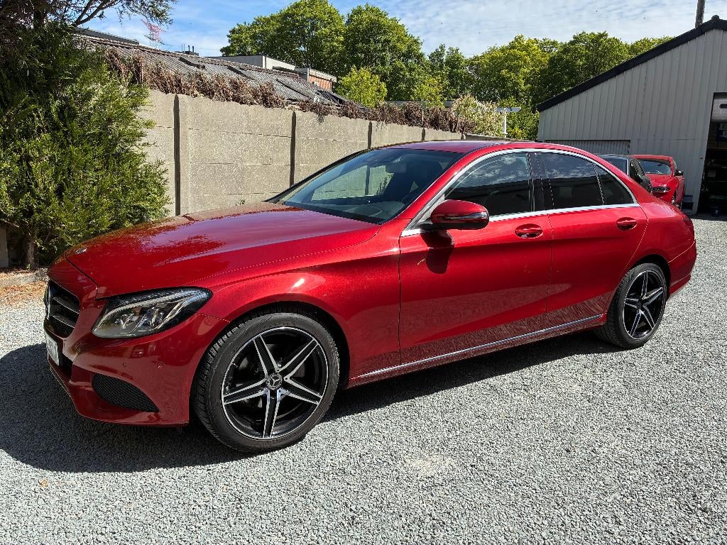 Mercedes-Benz C 180 aut. Avantgarde 86209 km !!, Auto's, Mercedes-Benz, Bedrijf, Te koop, C-Klasse, 360° camera, ABS, Achteruitrijcamera