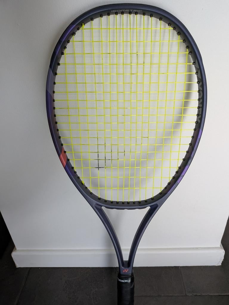 Yonex percept 100 midnight, Sport en Fitness, Tennis, Zo goed als nieuw, Racket, Overige merken, L2