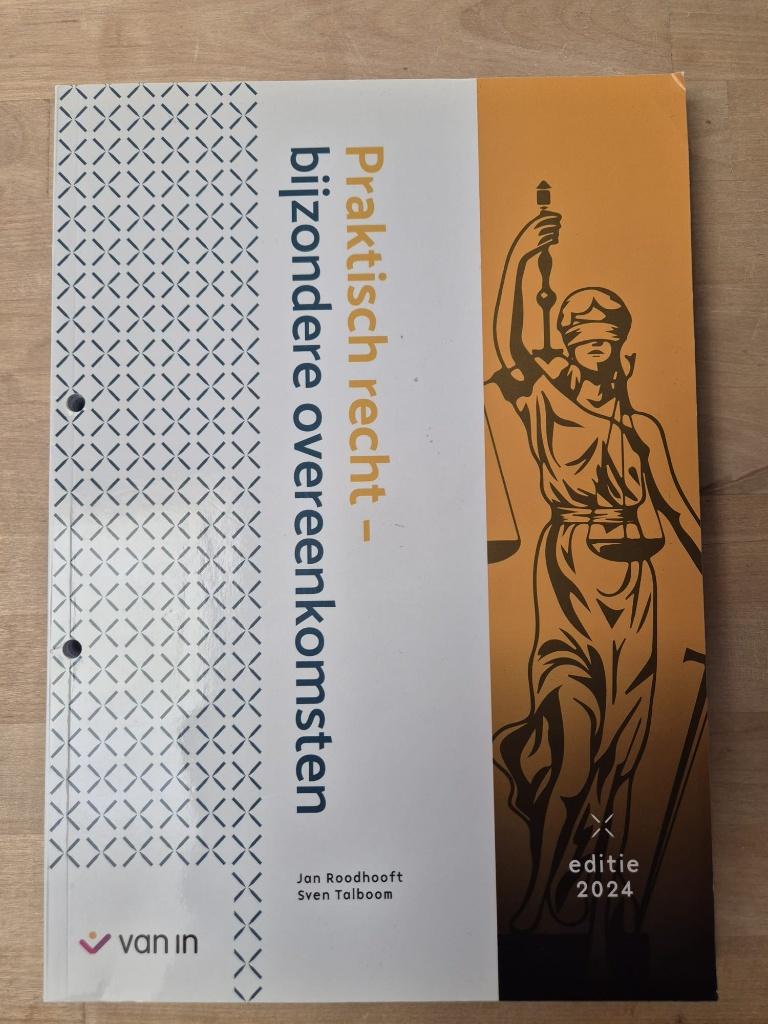 Praktisch recht - bijzondere overeenkomsten, Boeken, Ophalen of Verzenden, Zo goed als nieuw, Hogeschool, Sven Talboom - Jan Roodhooft