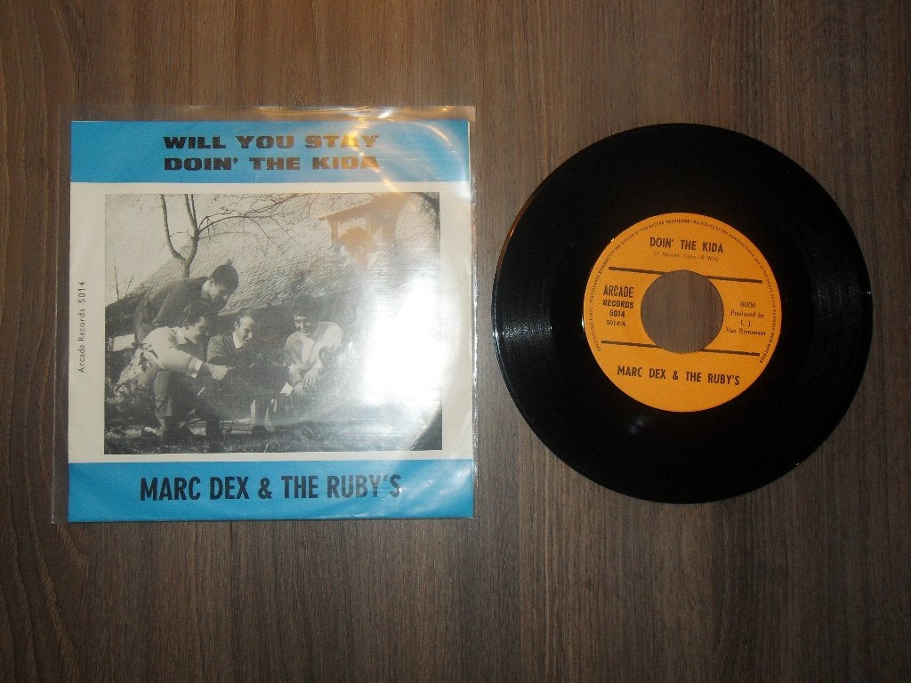 Marc Dex & The Ruby's - Doin' the kida, Enlèvement ou Envoi, Utilisé, 7 inch, Chanson réaliste ou Smartlap
