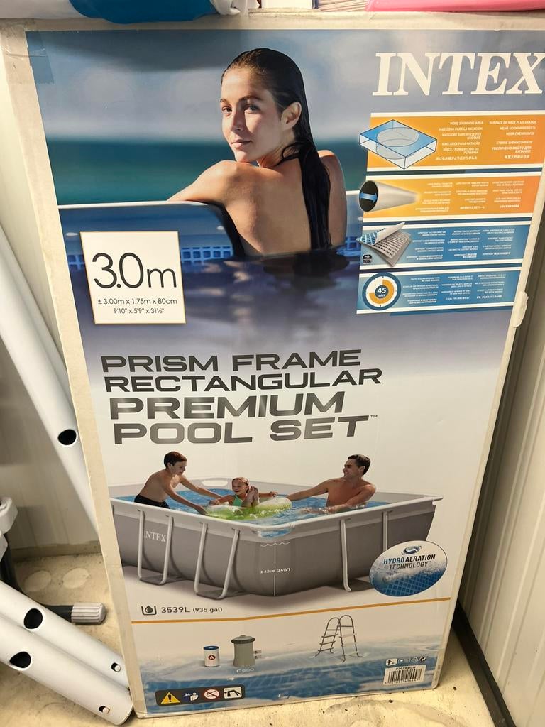 Piscine intex, Jardin & Terrasse, Piscines, Enlèvement, Comme neuf