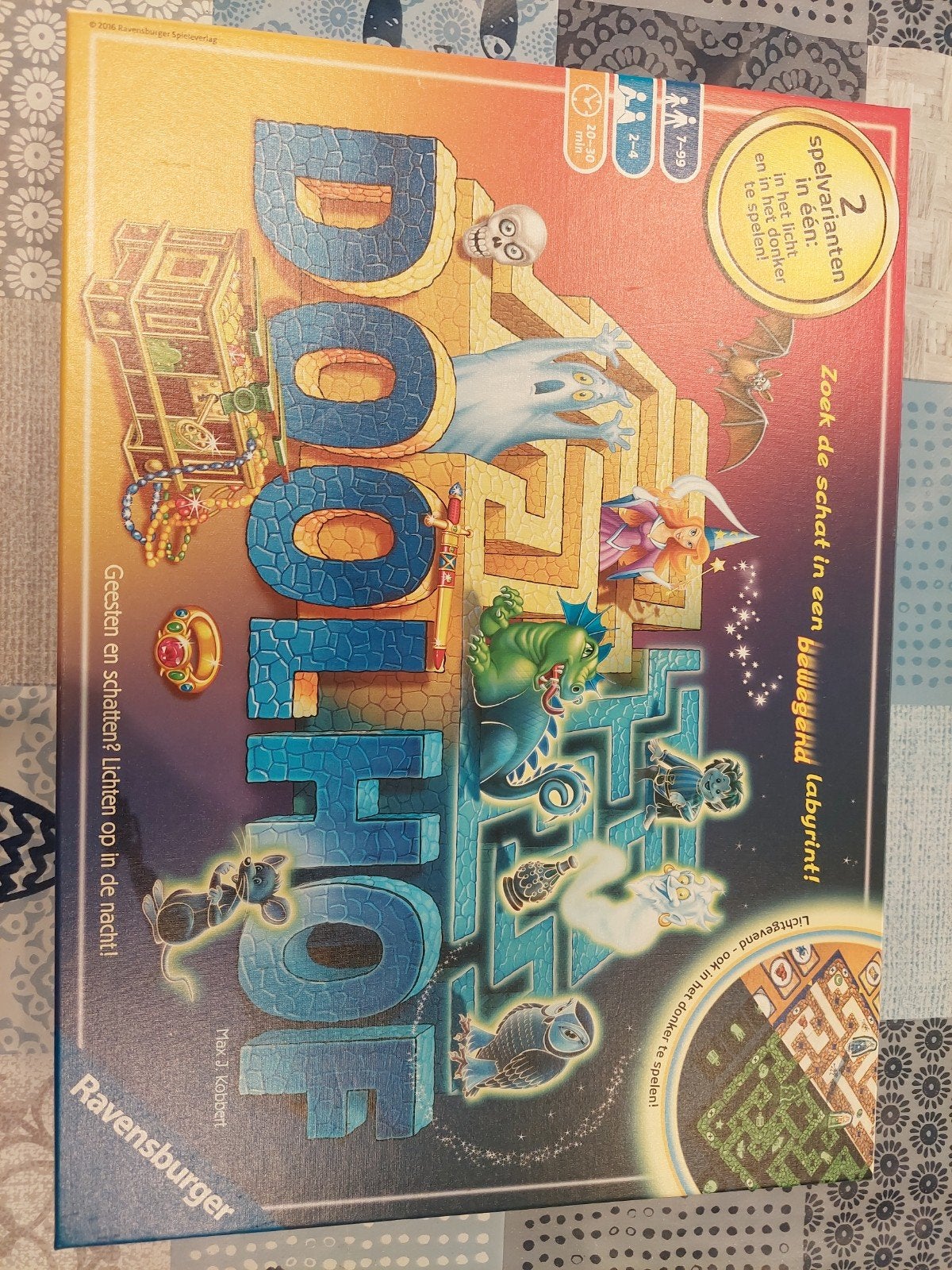 Bordspel: betoverde doolhof (day & night versies), Hobby en Vrije tijd, Ophalen