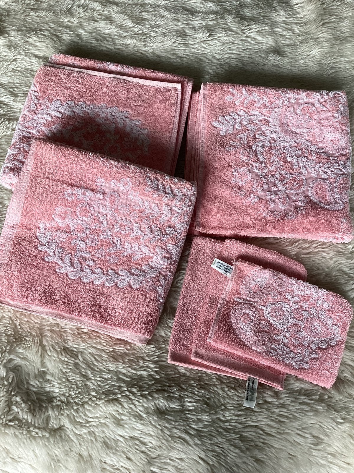 3 serviettes de bain Dewitte Liétaer, Huis en Inrichting, Badkamer | Badtextiel en Accessoires, Ophalen of Verzenden, Zo goed als nieuw