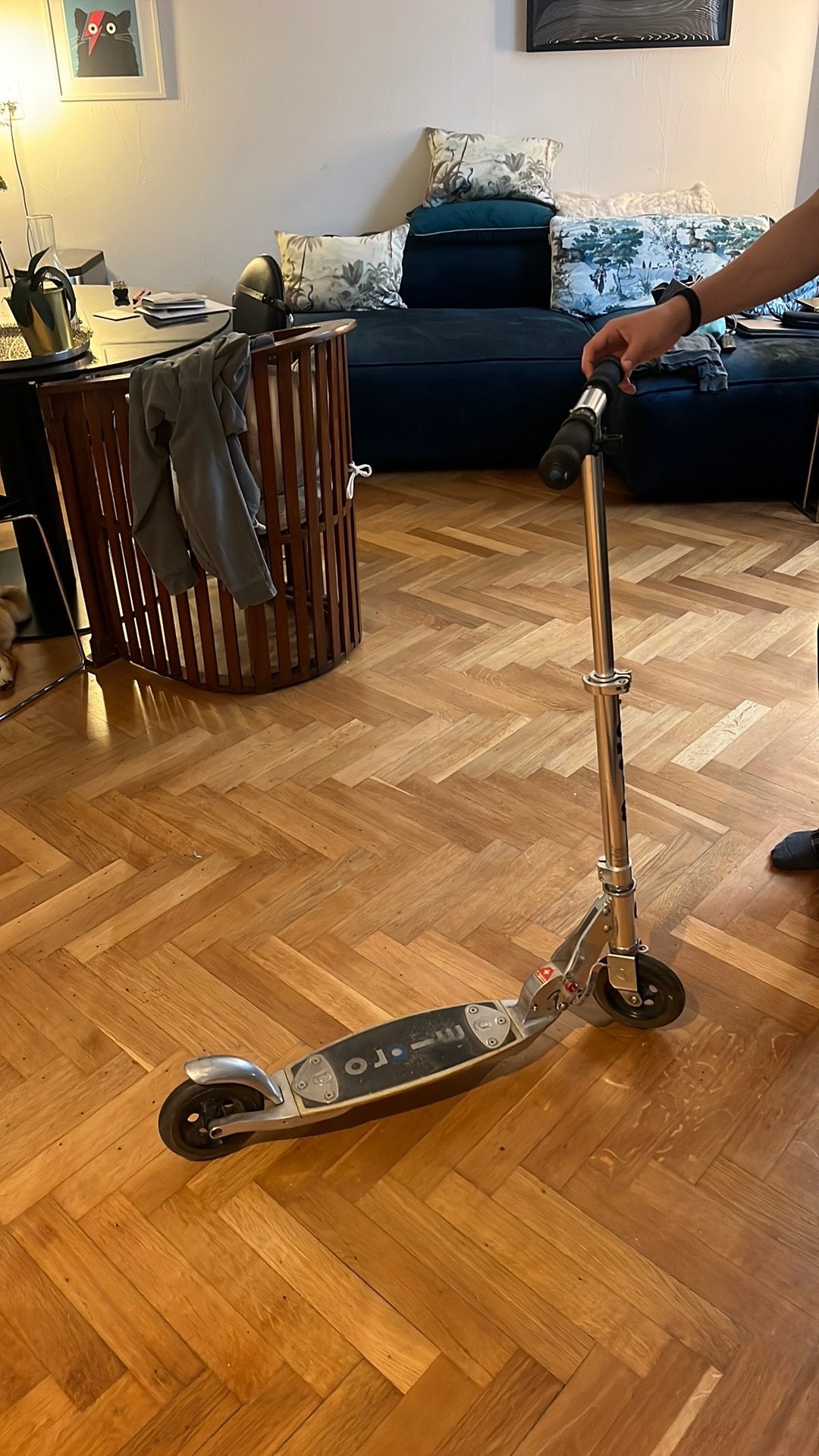 Trottinette micro pliable parfait état, Enlèvement, Utilisé
