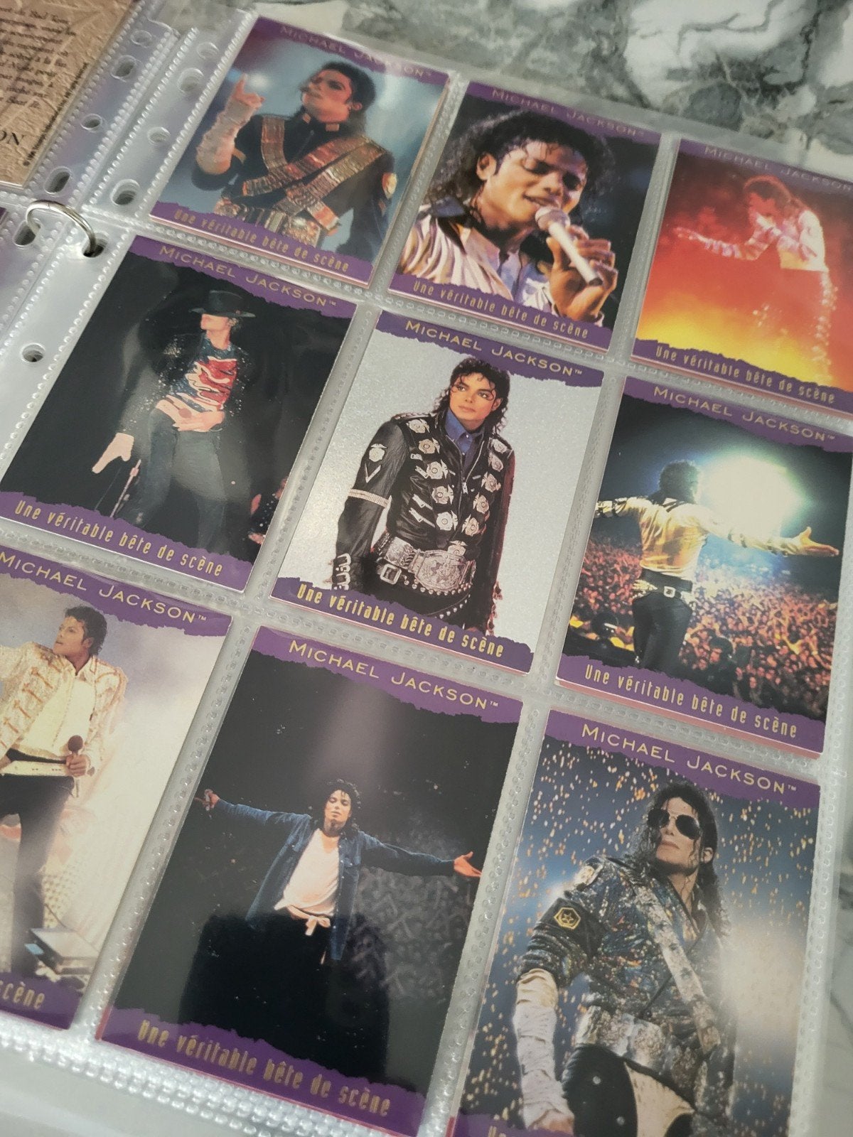 Panini Michael Jackson 1997 HIStory Trading cards – 169/170, Enlèvement ou Envoi