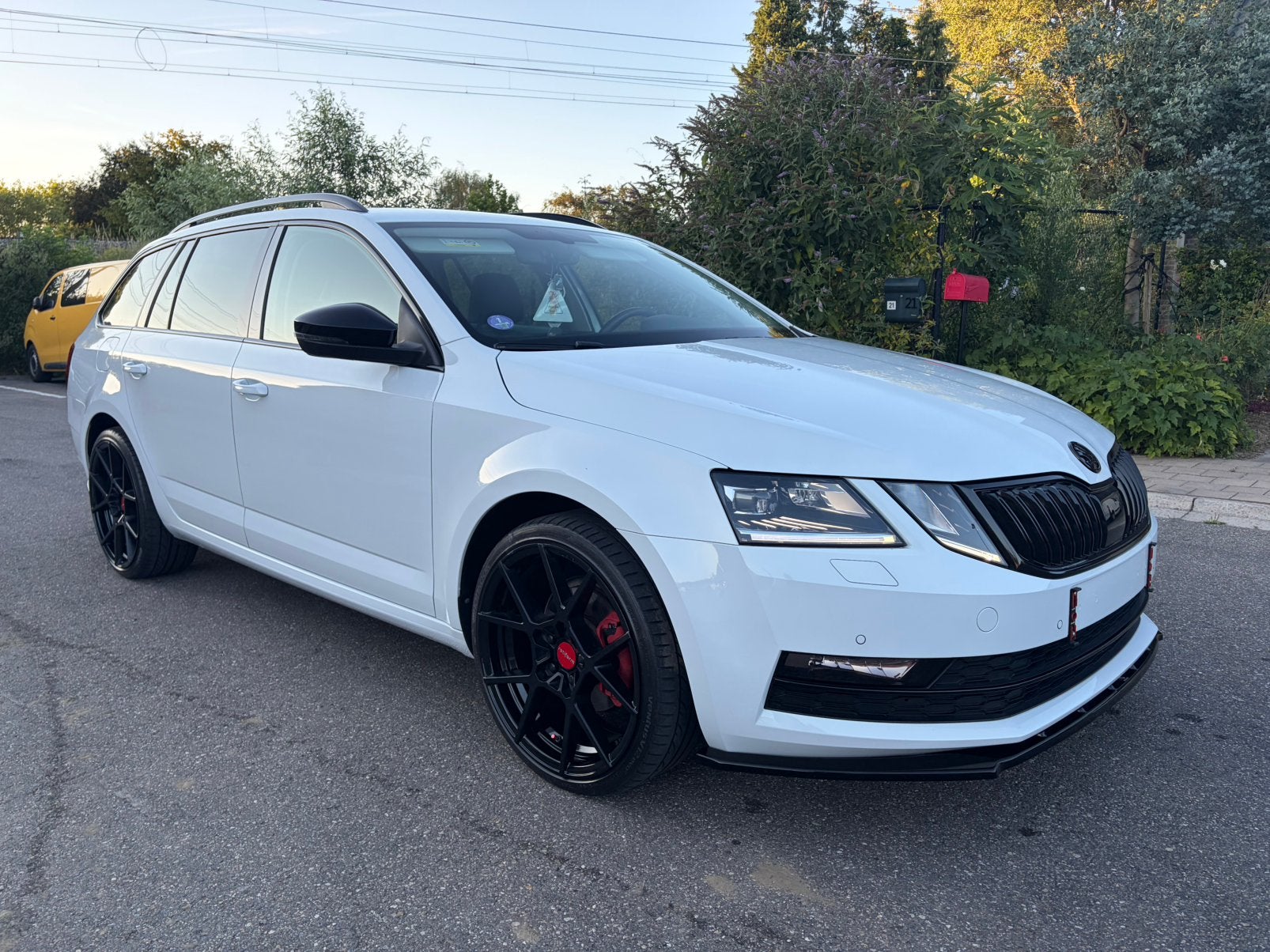 Skoda octavia SW 1.5 TSI ACT Style DSG (EU6.2), Auto's, Skoda, Leder en Stof, Wit, Break, 5 deurs