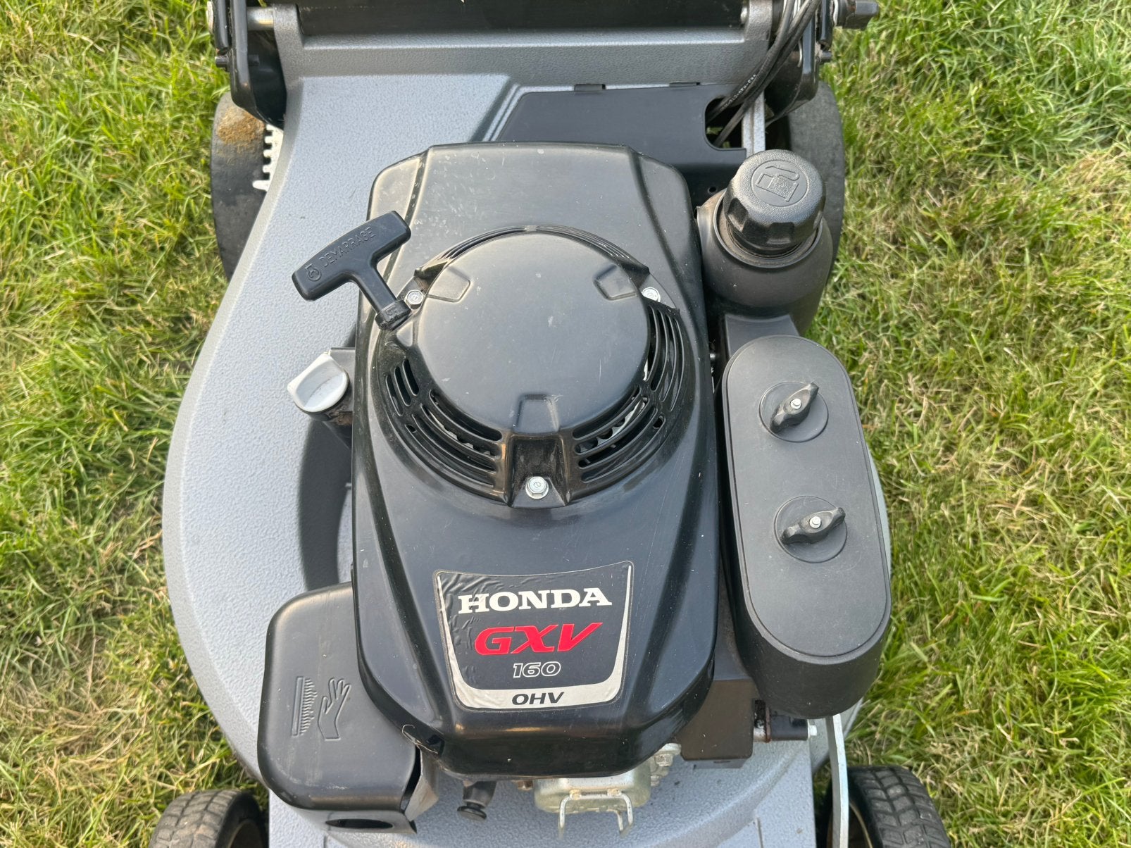 Tondeuse à gazon Honda GXV160 moteur HVC 21S essence., Jardin & Terrasse, Enlèvement, Comme neuf