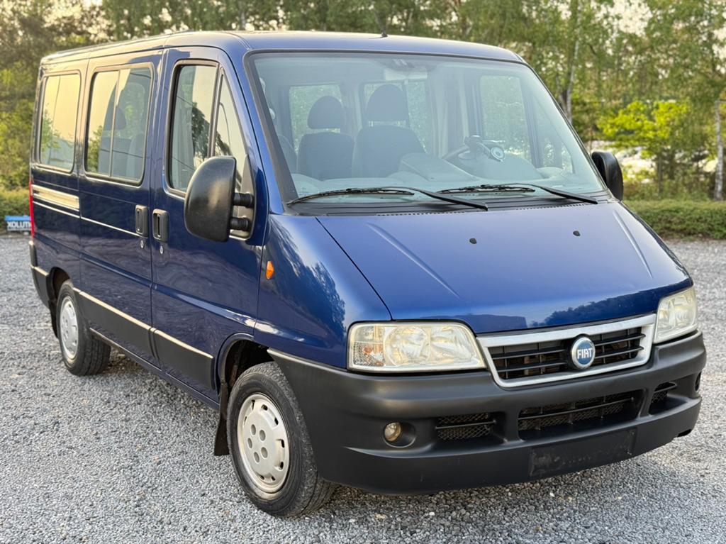 Fiat Ducato 2.3JTD 8PL Dubbele Airco Gekeurd v Verkoop, Autos, 8 places, Achat, Boîte manuelle, Entretenue par le concessionnaire