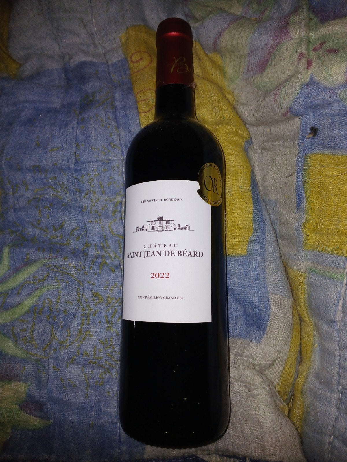 Saint-Émilion Grand Cru 2022 - Château Saint Jean de Béard (, Collections, Neuf, Pleine, Enlèvement, Vin rouge