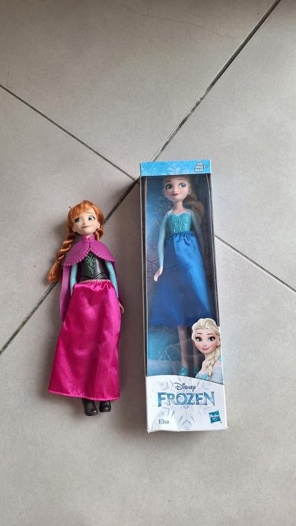 Disney Frozen poppen, Ophalen of Verzenden, Gebruikt, Overige typen
