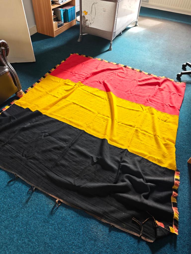 WWII Belgische vlag, Ophalen of Verzenden