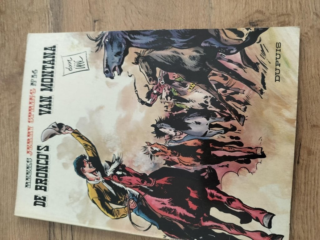 Jerry spring de bronco' van montana jije, Boeken, Ophalen of Verzenden