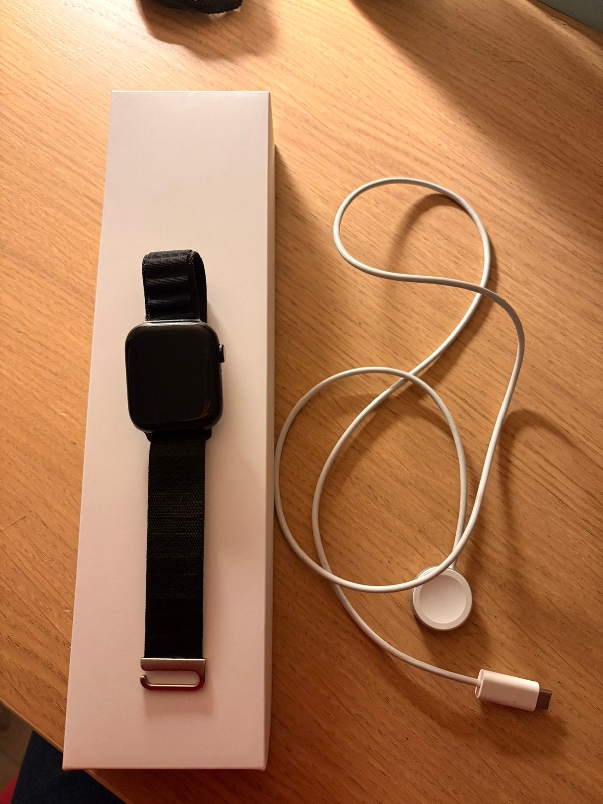 Apple Watch series 7 45 mm (GPS), Ophalen, Conditie, Zwart, IOS