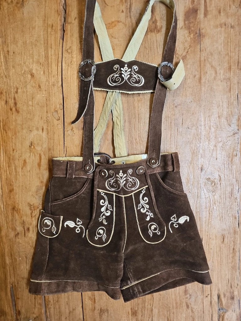 Lederen broek dames, Bruin, Ophalen of Verzenden, Zo goed als nieuw, Engelleiter