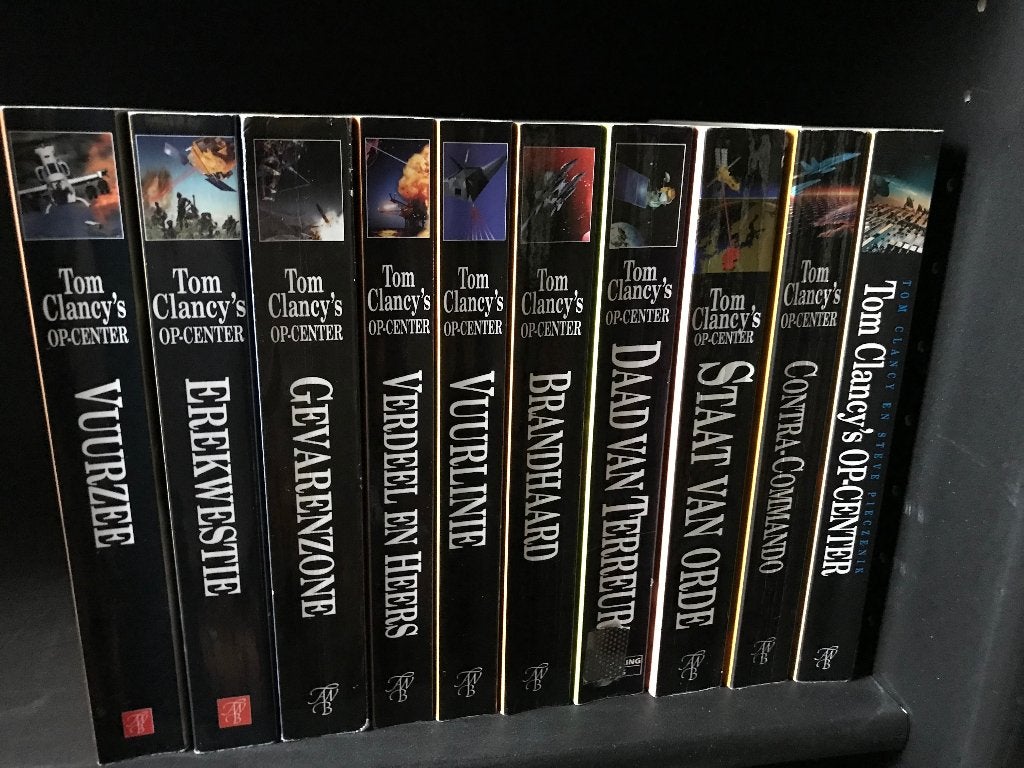 Tom Clancy's  op-center 10 boeken, Ophalen of Verzenden, Zo goed als nieuw, Tom Clancy