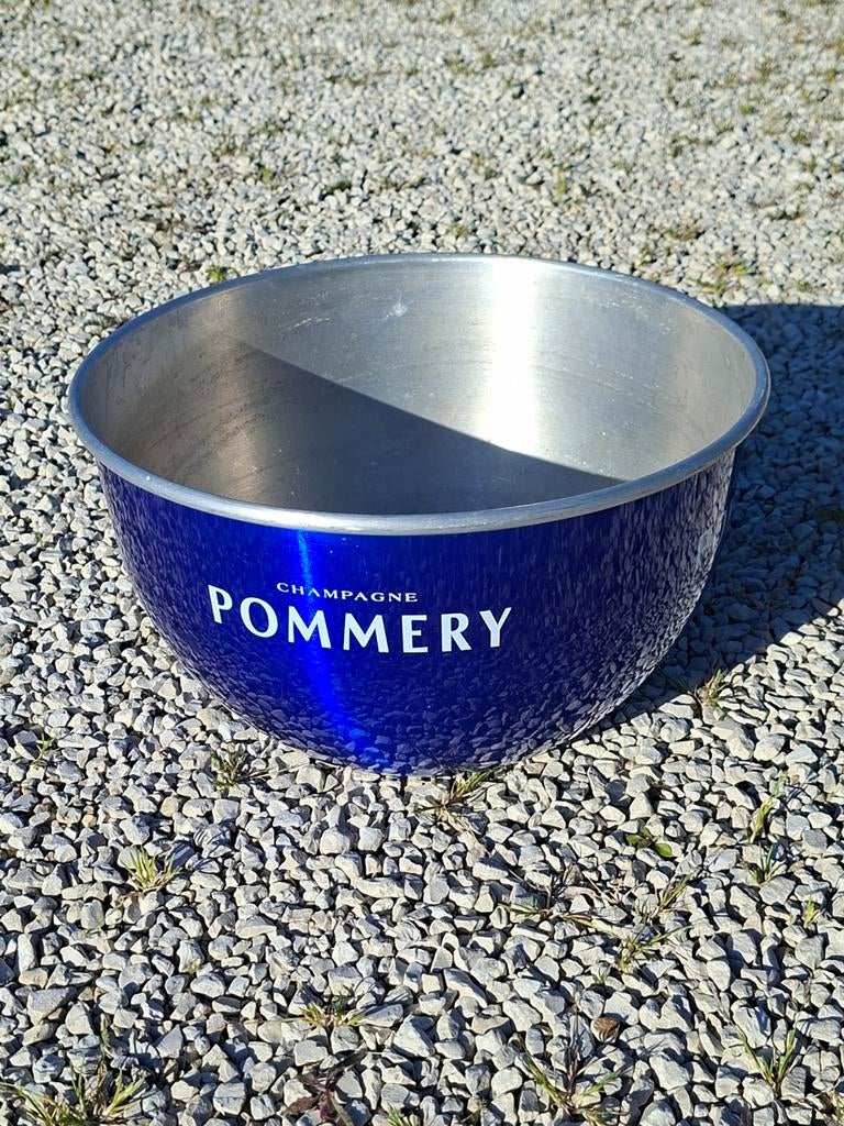 Champagne koeler Pommery XL royal blue, Verzamelen, Wijnen, Champagne, Ophalen