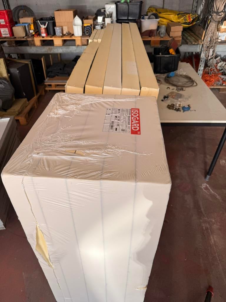 Isolatie platte dak 10 cm dik, Doe-het-zelf en Bouw, Ophalen, Zo goed als nieuw