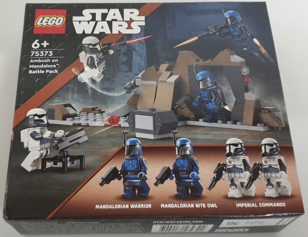 LEGO 75373 Pack pour l'embuscade de Mandalore - NEUF, Neuf, Enlèvement ou Envoi, Lego, Ensemble complet