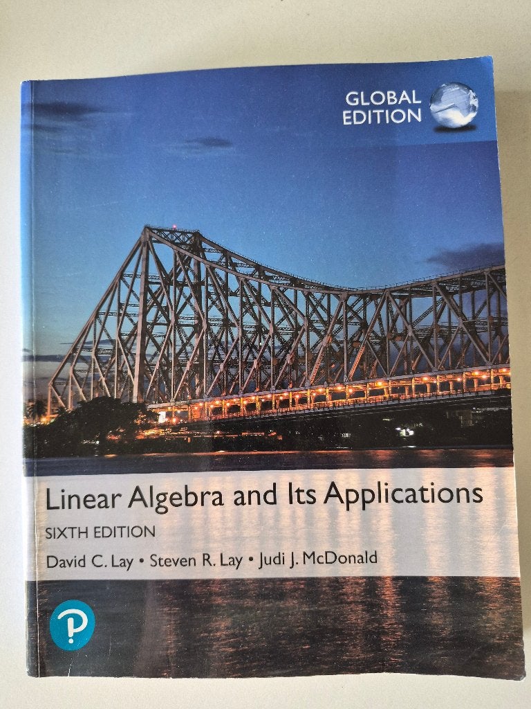 Linear algebra and its application isbn 8781292351216, Ophalen of Verzenden, Zo goed als nieuw, Hoger Onderwijs