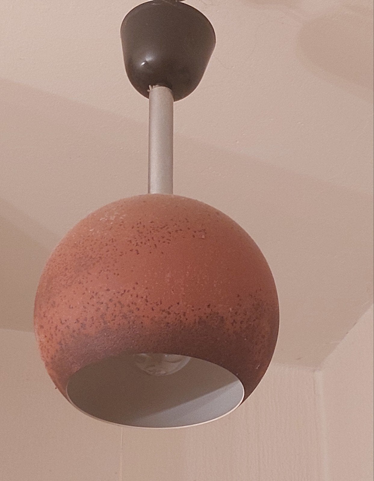 Vintage hanglamp, Ophalen