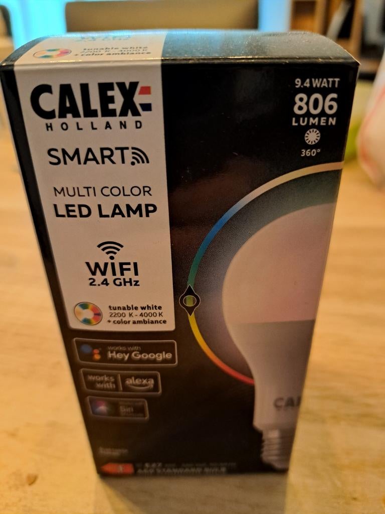 SMART LED LAMP calex, Led-lamp, Minder dan 30 watt, Nieuw, E27 (groot)