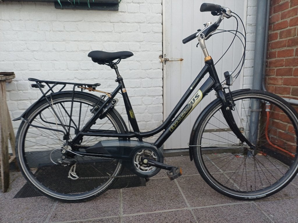 Batavus damesfiets M53 vernieuwd., Fietsen en Brommers, Fietsen | Dames | Damesfietsen, Ophalen, 53 tot 56 cm, Velgrem, Versnellingen