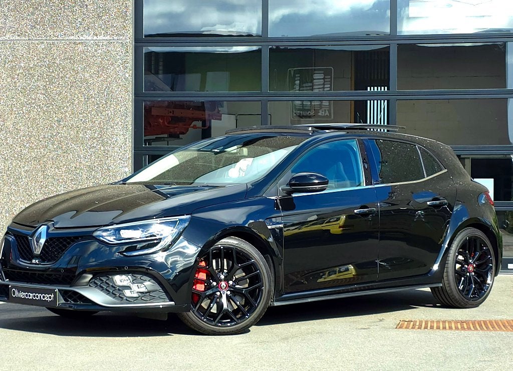 Renault Megane RS TROPHY 300 / RECARO SEATS / PANO SUNROOF.., Autos, Euro 6, Entreprise, Garantie prolongée, Noir