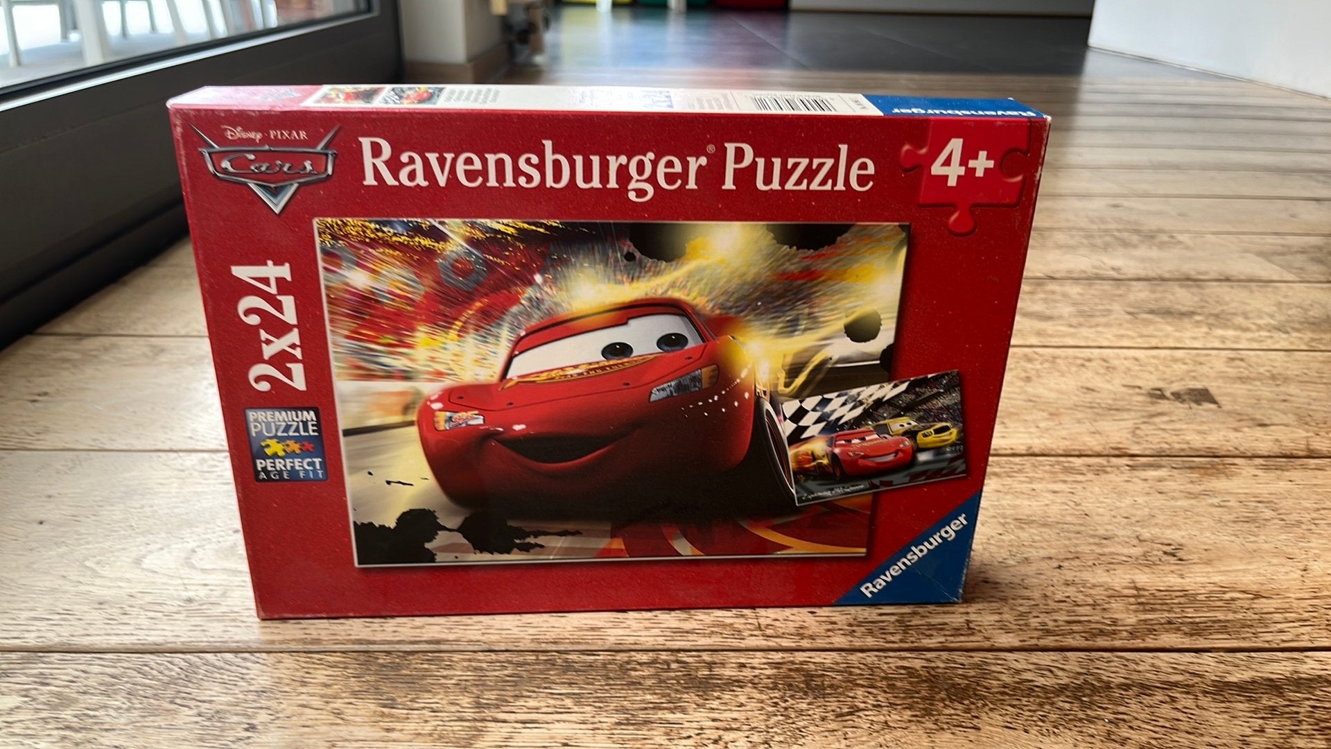 Puzzle 2 en 1 de Ravensburger de Cars, Enlèvement ou Envoi, 10 à 50 pièces, Comme neuf, 4 à 6 ans