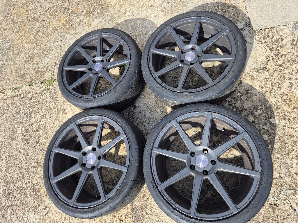 Kit été ispiri isr8 20" Bmw serie 5 F10, Pneus et Jantes, 255 mm, Véhicule de tourisme, Pneus été