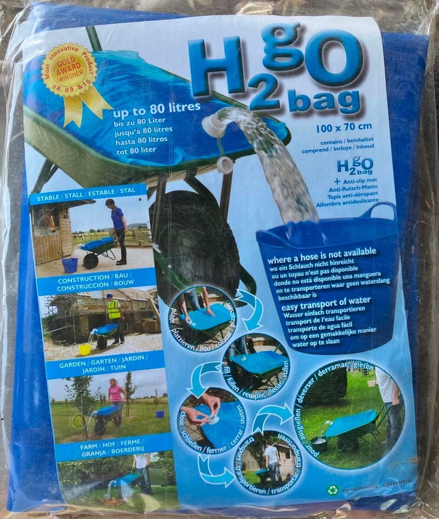 Waterzak H2Go Bag 80 liter voor kruiwagen, Accessoires