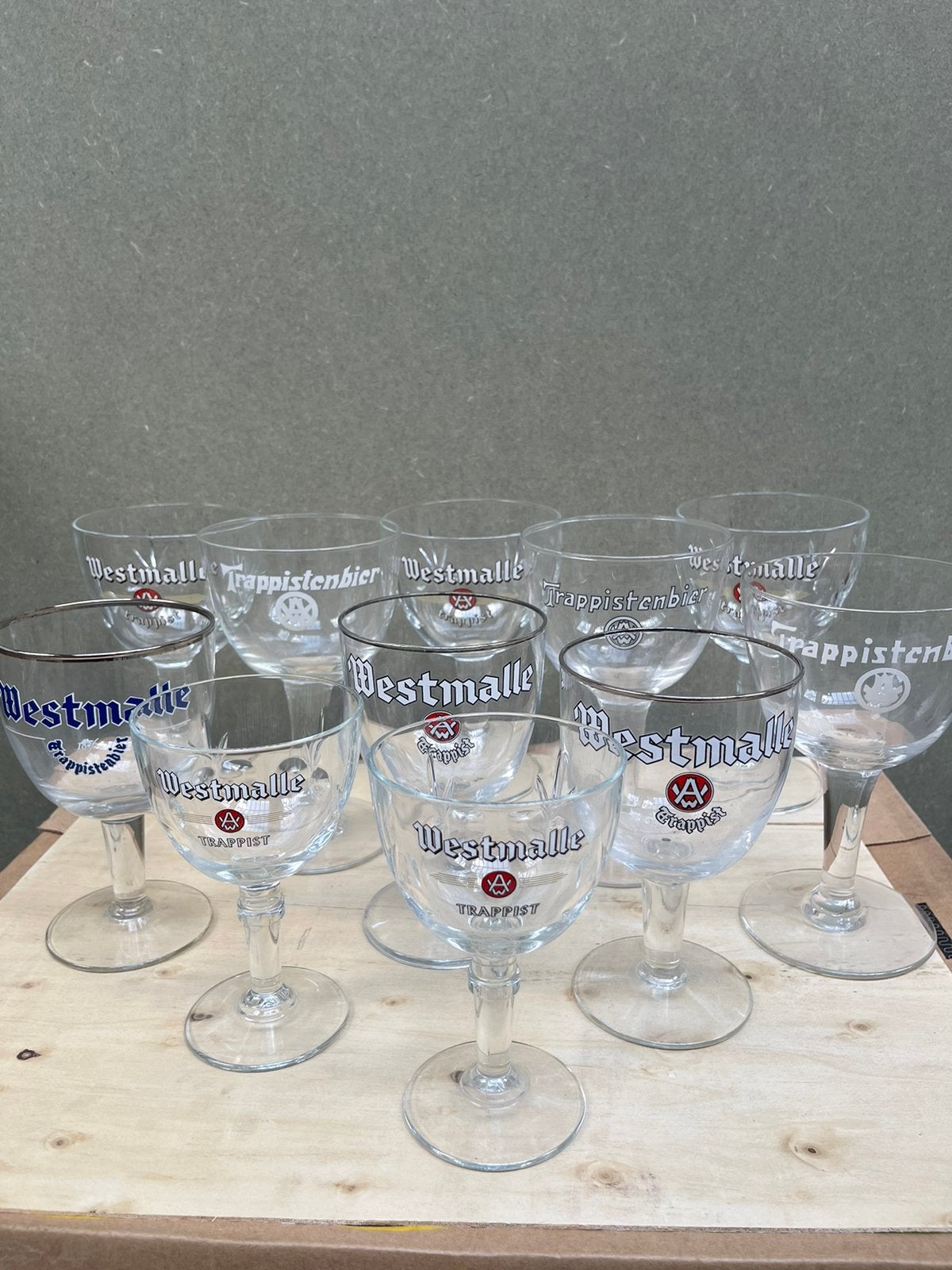 Westmalle, Enlèvement, Comme neuf, Verre ou Verres, Autres marques