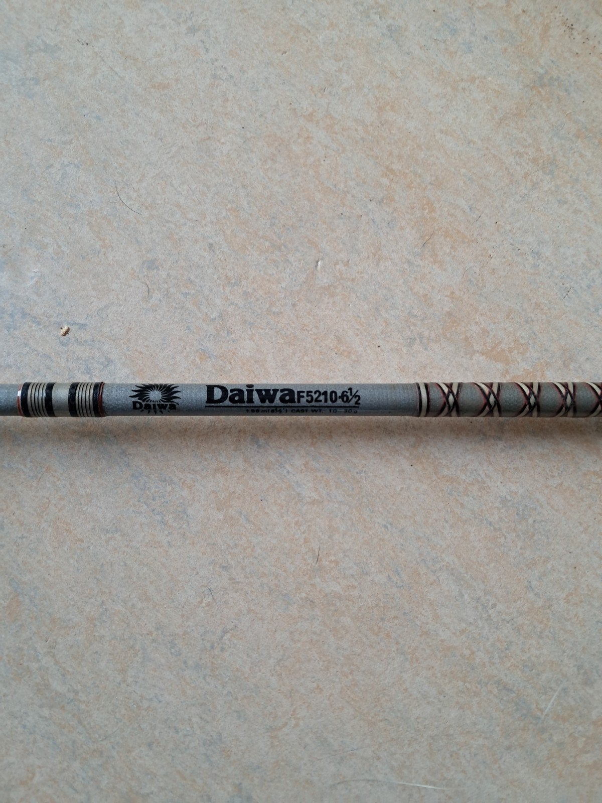 canne à pêche Daiwa F5210-6½, Enlèvement, Utilisé, Canne à pêche complète