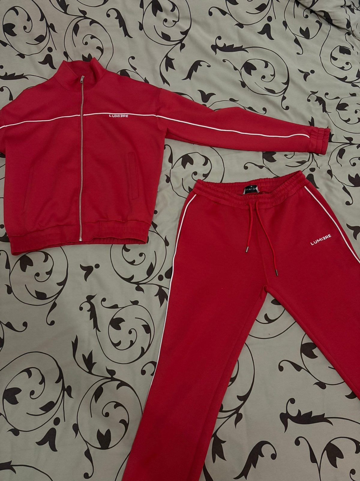Lumi3re rode M set, Ophalen, Nieuw, Maat 48/50 (M), Rood