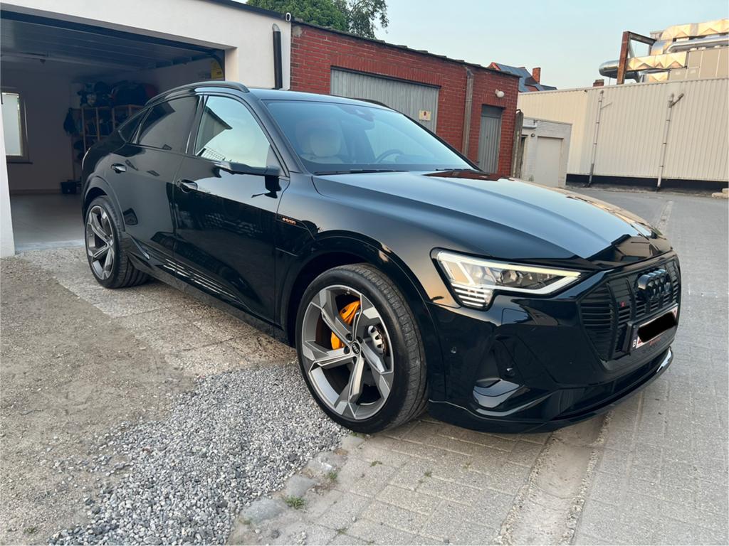 Audi e-tron 55 2020 – FULL OPTION – 47.000 km – Topstaat, Automaat, Zwart, Leder, Particulier