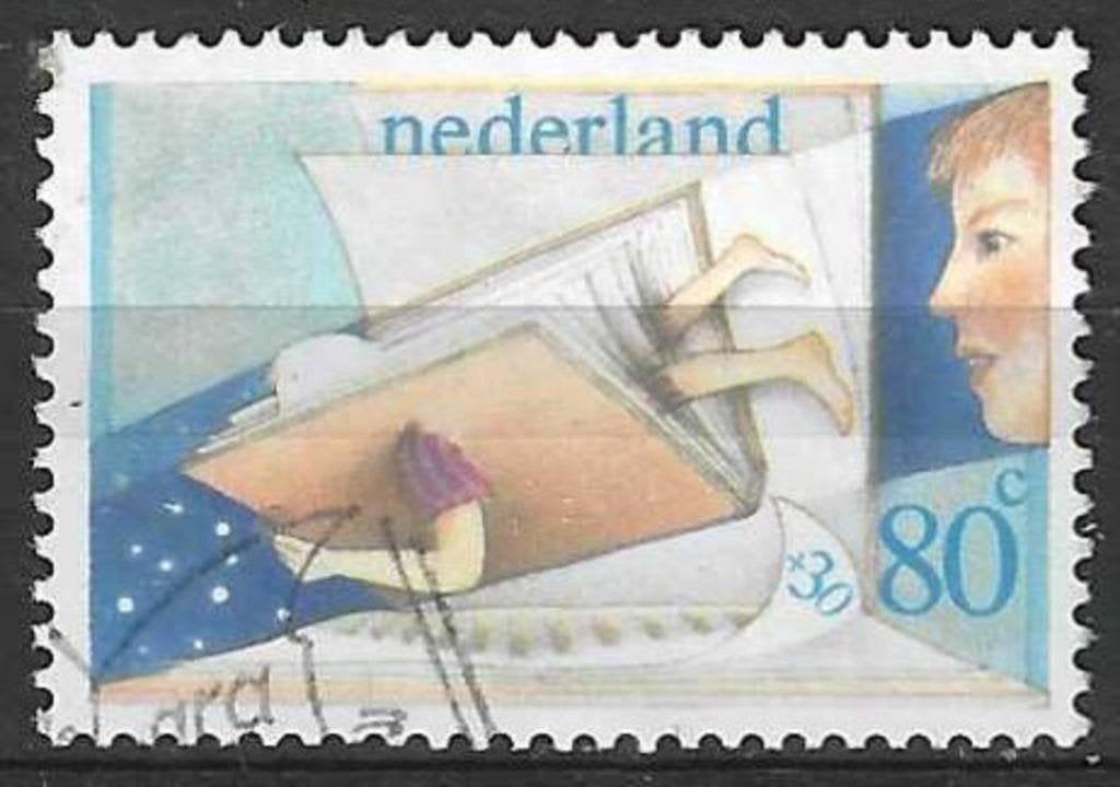 Nederland 1980 - Yvert 1144 - Het kind en zijn boeken (ST), Verzenden, Gestempeld