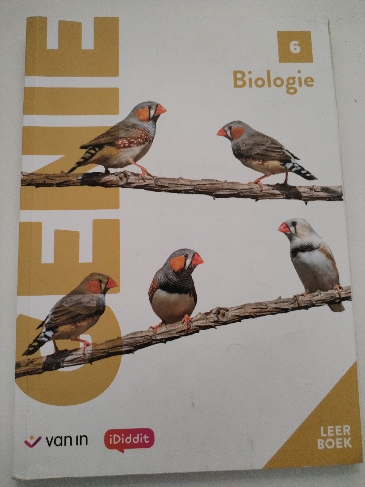 Genie Biologie 6 - leerboek, Enlèvement, Comme neuf, Secondaire, Biologie