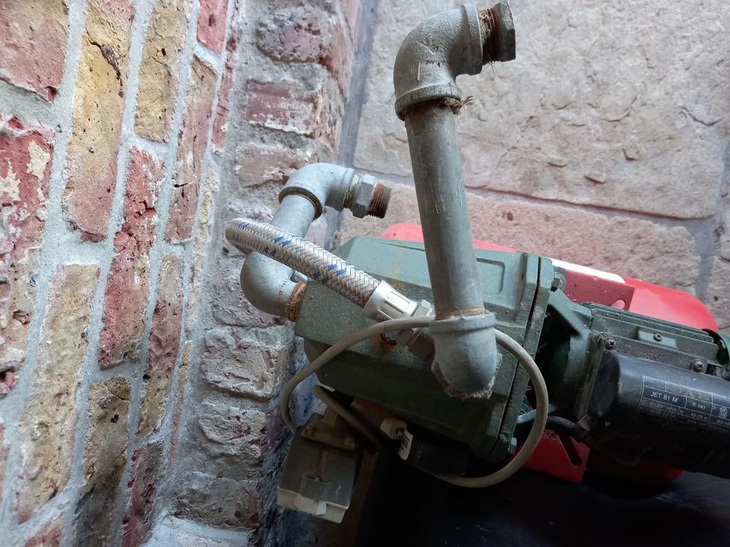 Waterpomp dab, Ophalen