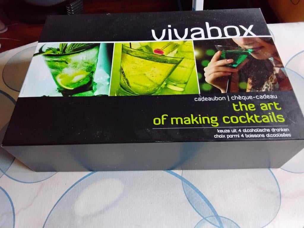 Coffret Vivabox pour cocktails