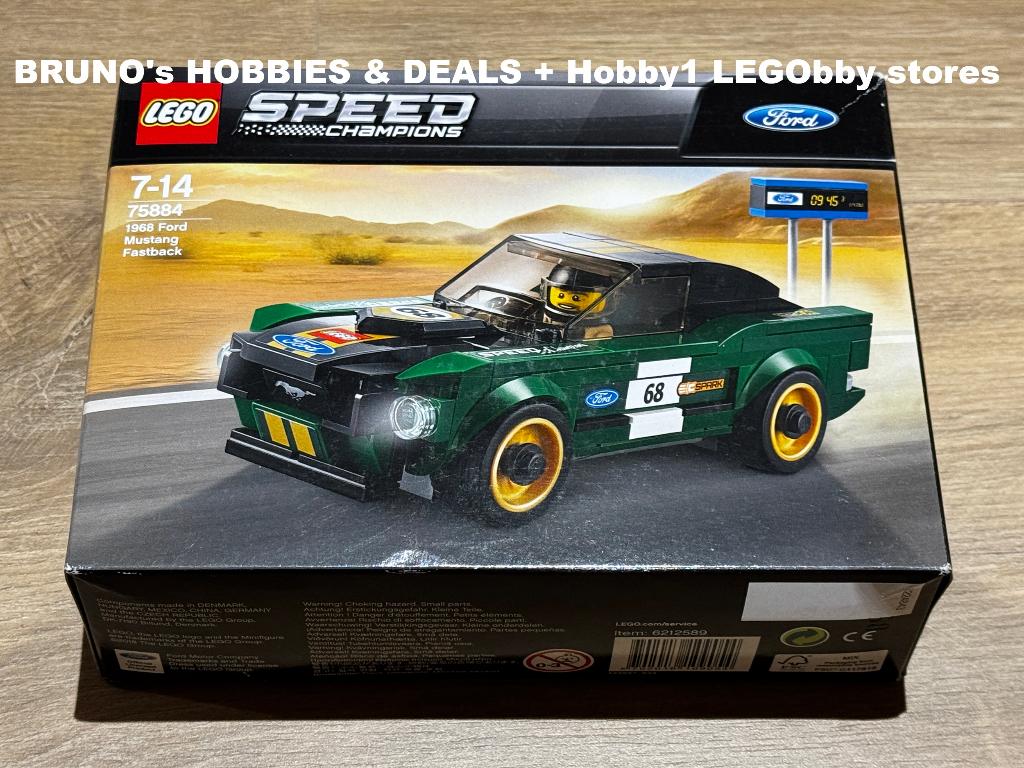 LEGO 75884 SPEED 1968 Ford Mustang Fastback NEUF SCELLE, Enfants & Bébés, Jouets | Duplo & Lego, Neuf, Lego, Ensemble complet